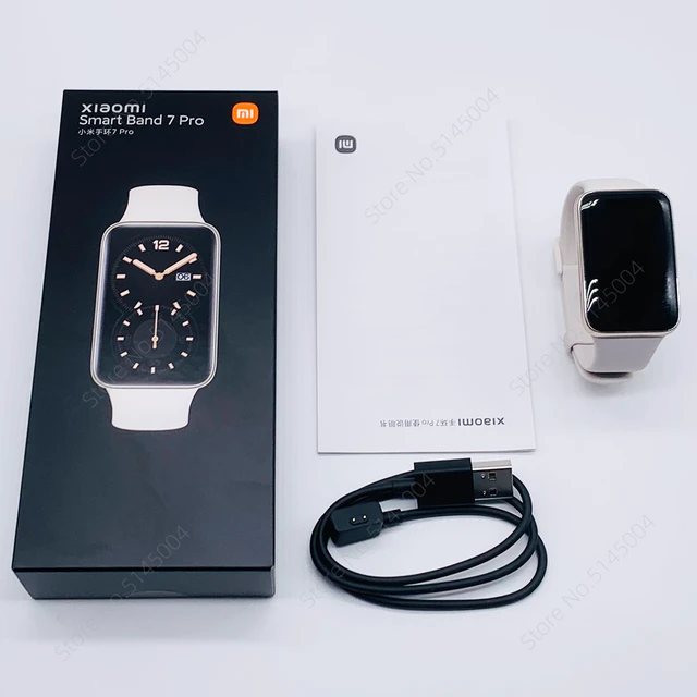Xiaomi Mi Band 7 Pro Smart Band AMOLED Screen GPS Blood Oxygen Tracker NEW  White