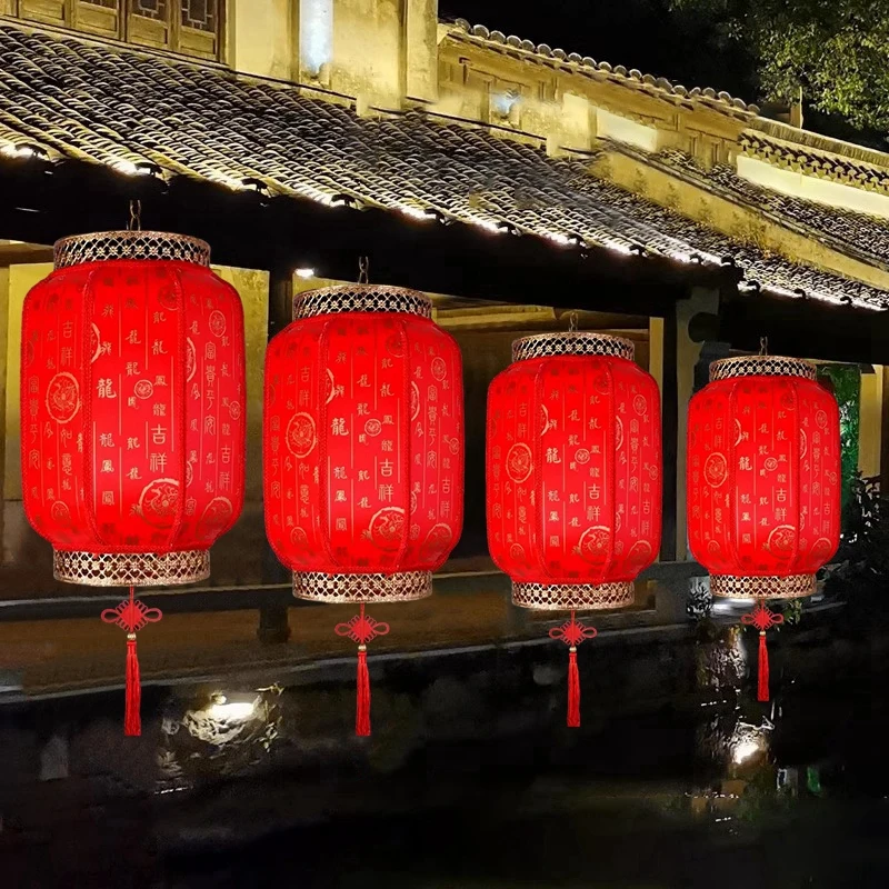 Chinese New Year Lantern Chinese Snake Year Decoration Outdoor New Years Lanterns 2025 Spring Festival Wall Decor Home Decor 6