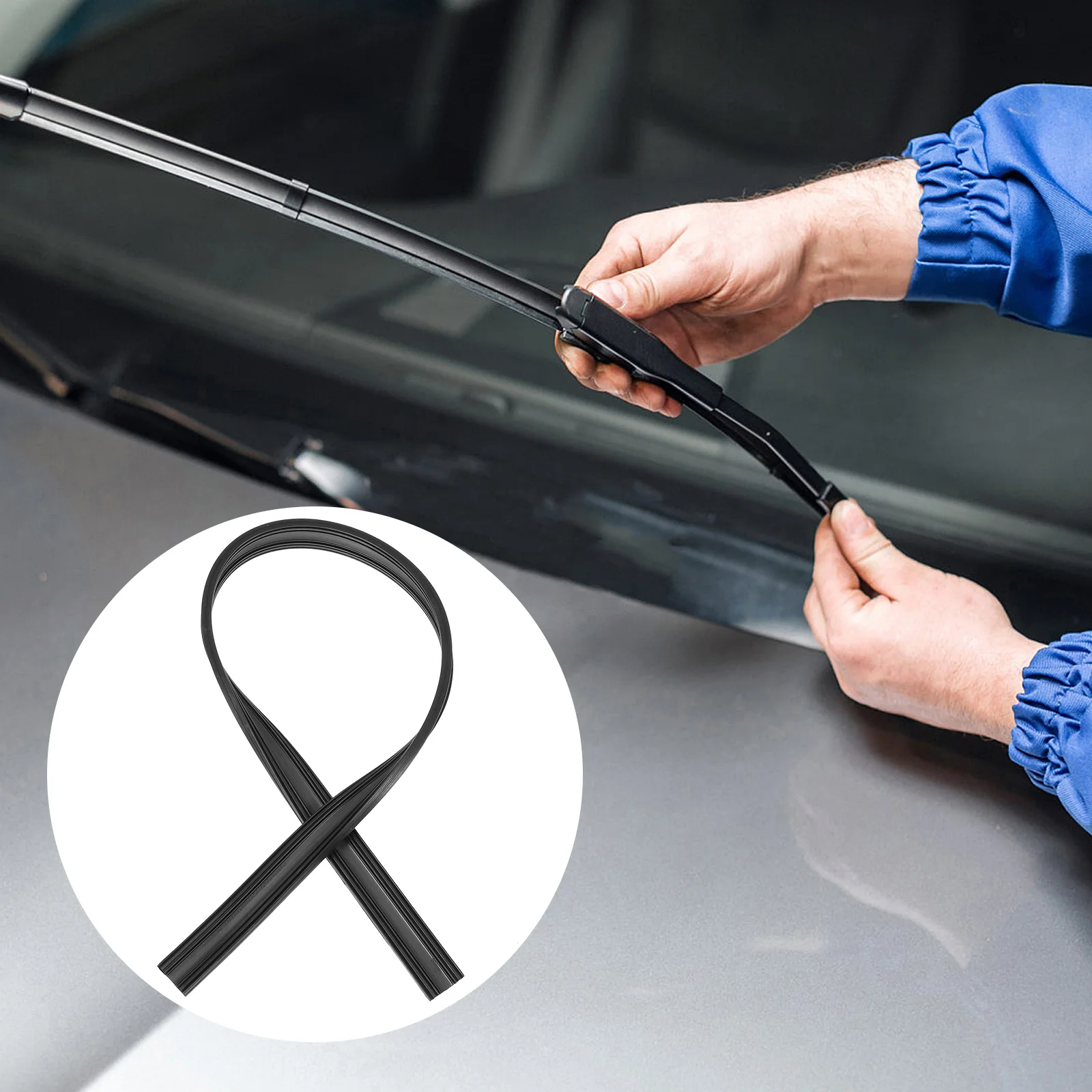 

Automobile Windshield Wiper Blades Refills Rubber Strips Wiper Strip Car boneless wiper rubber strip wiper rubber strips