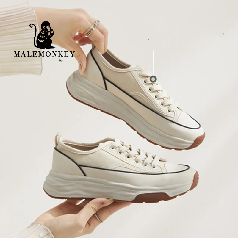 Platform Sneakers Women 2022 Summer Casual Breathable Canvas Shoes Thick soled Wear resistant Non slip Female Shoes Handmade New| | - AliExpress