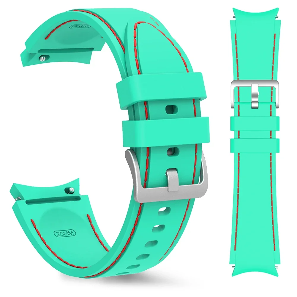 Premium No Gap Silicone Watch Strap - Comfortable Fit for All Models
