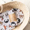 Kangobaby #My Soft Life# Fashion Muslin Swaddle Baby Receiving Blanket Squares Babyroom Decor 100% Cotton Infant Quilt 4
