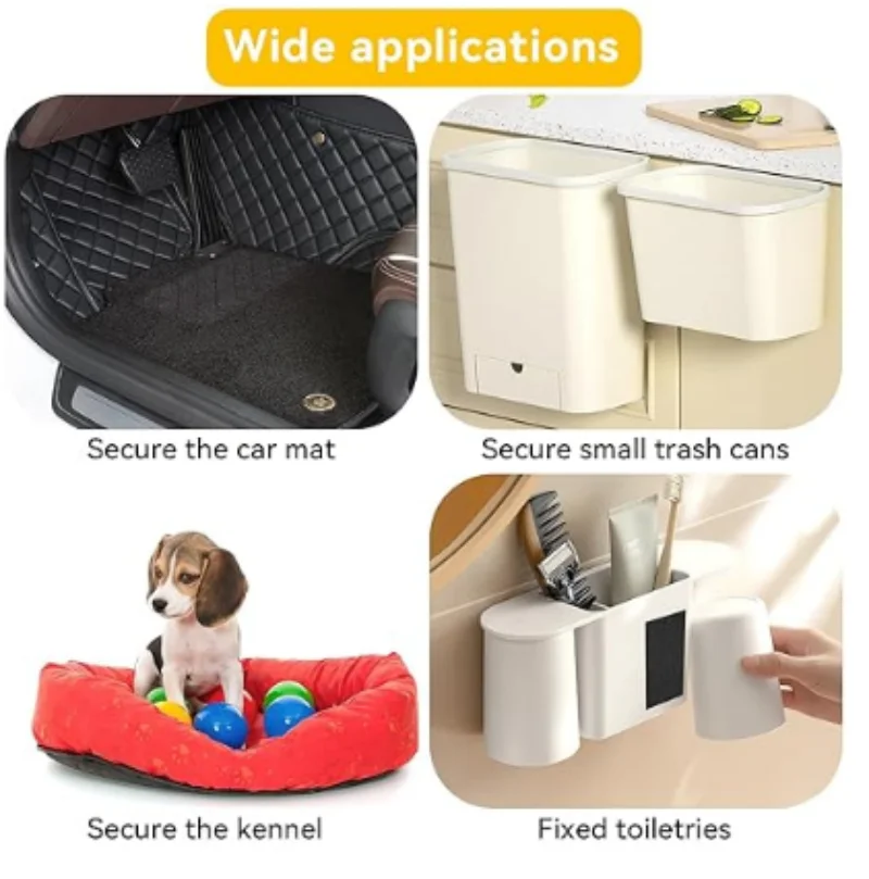 Double Sided Hook and Loop Adhesive Cratch Round Adhesive Scratch Fixed Stickers Car Fastener Self-adhesive Attaches Strap Tapes