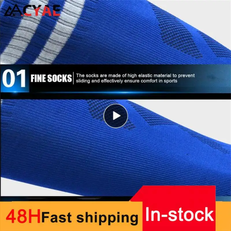 

1PCS Football Sports Socks Long Knee Cotton Spandex Kids Legging Stockings Soccer Baseball Ankle Adults Children Socks