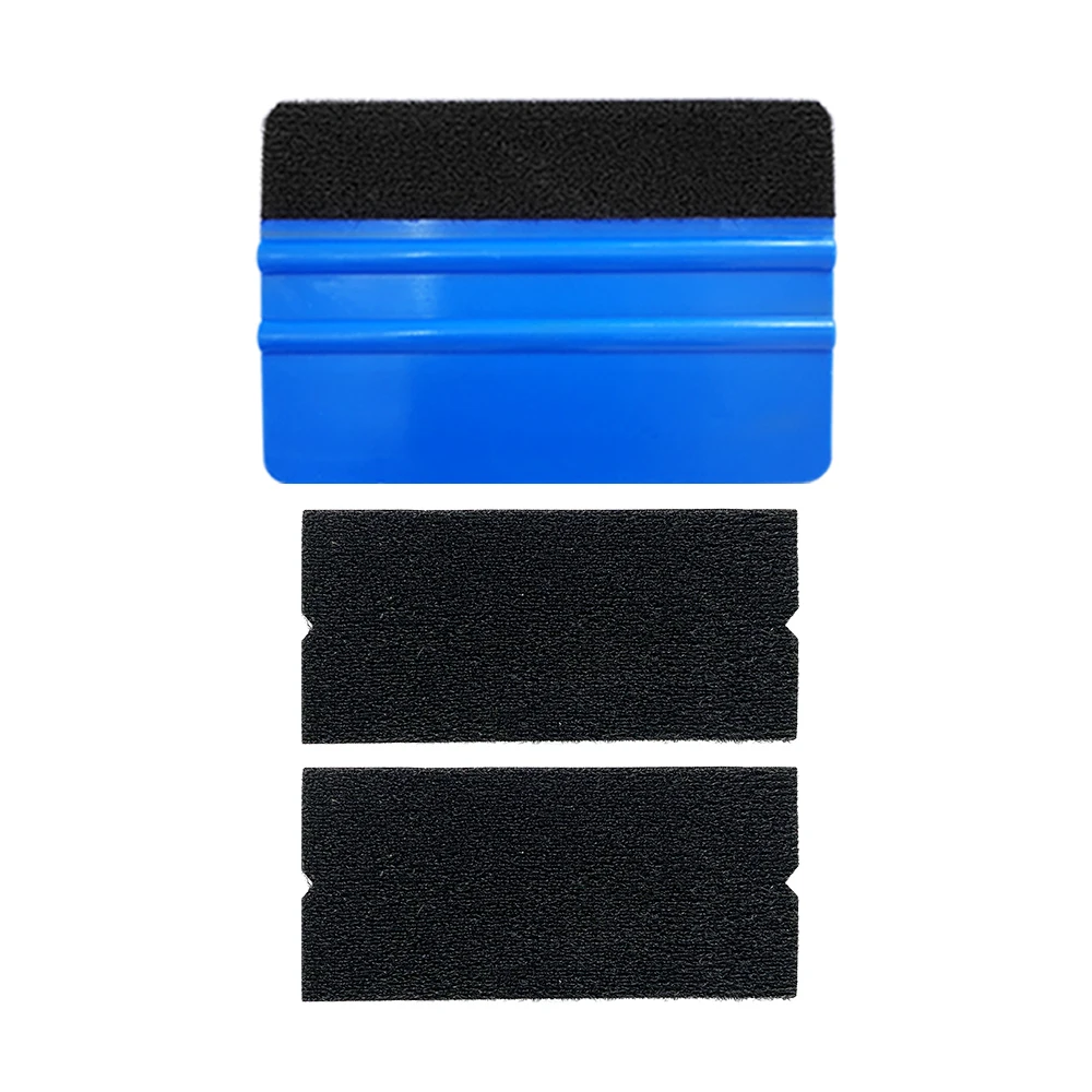 Car Vinyl Tint Film Installation Tool Kit Vinyl Wrap Application Tool Kit Professional Window Tint Tools Car Scraper With Felt