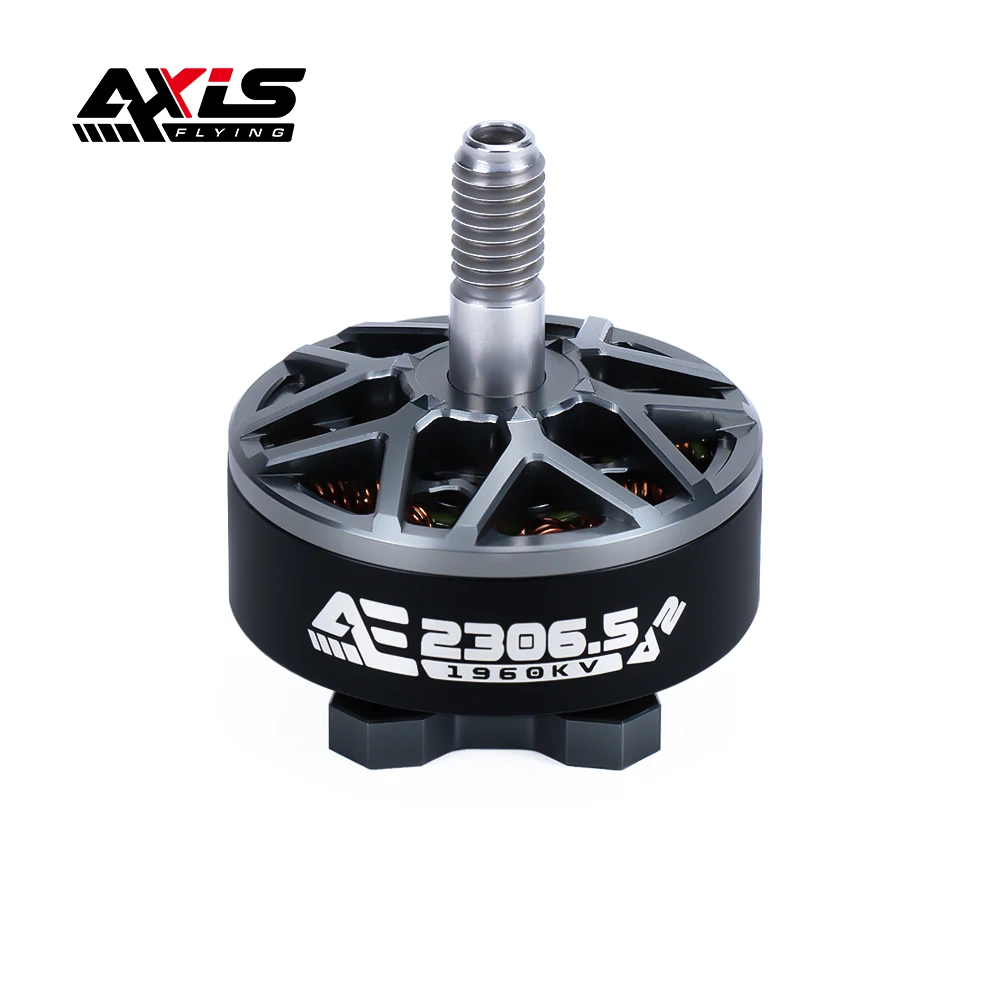 

Axisflying AE2306.5 V2 бесщеточный двигатель 1860KV/ 1960KV для дрона 5/6inch FPV/ARC/Flow/Bando / Freestyle