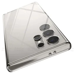 Ultra Thin Clear Silicone Soft TPU Phone Case with Bumper Cover - S23