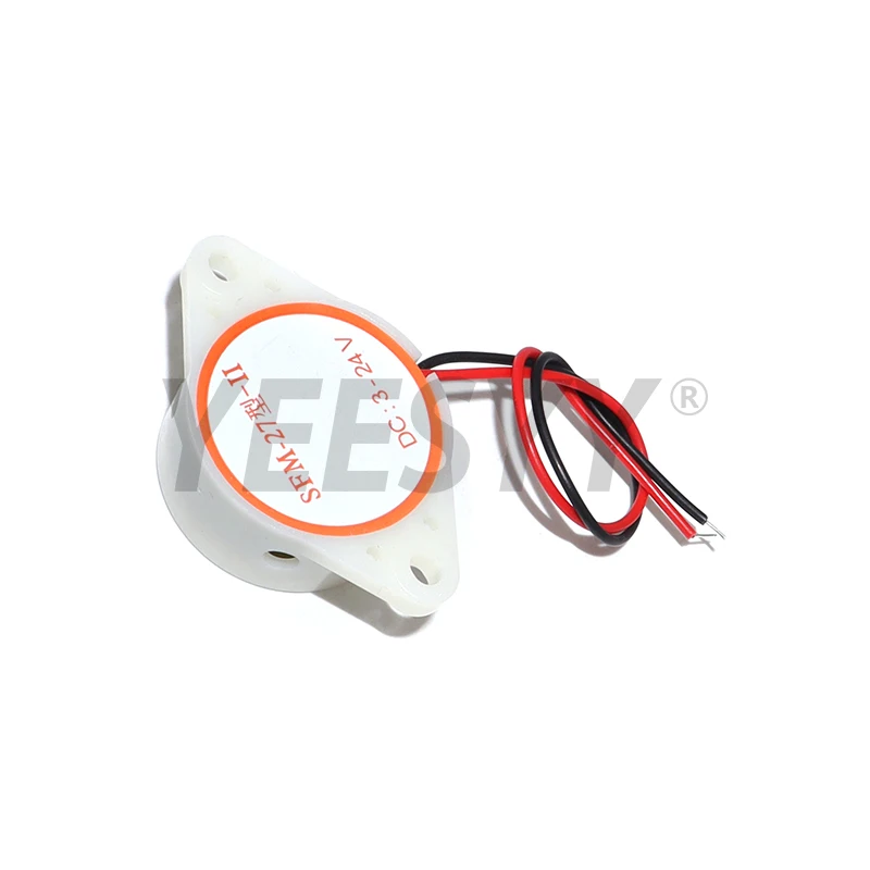 2pcs 4pcs 3-24V 간헐적 비프음 고데시벨 DC 3-24V 12V 버저 SFM-27 액티브 버저 비프음 알람 95DB 3015, Arduino용