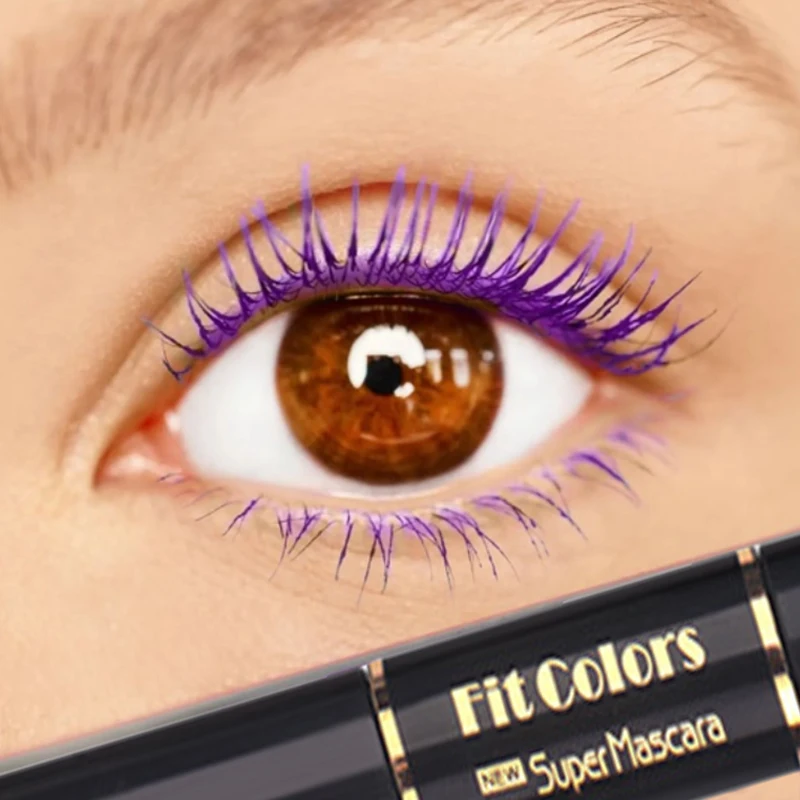 

Цветная тушь для ресниц, завивка, удлинение, долговечная Водостойкая тушь для ресниц, тушь для ресниц, сине-фиолетовая косметика для наращивания ресниц