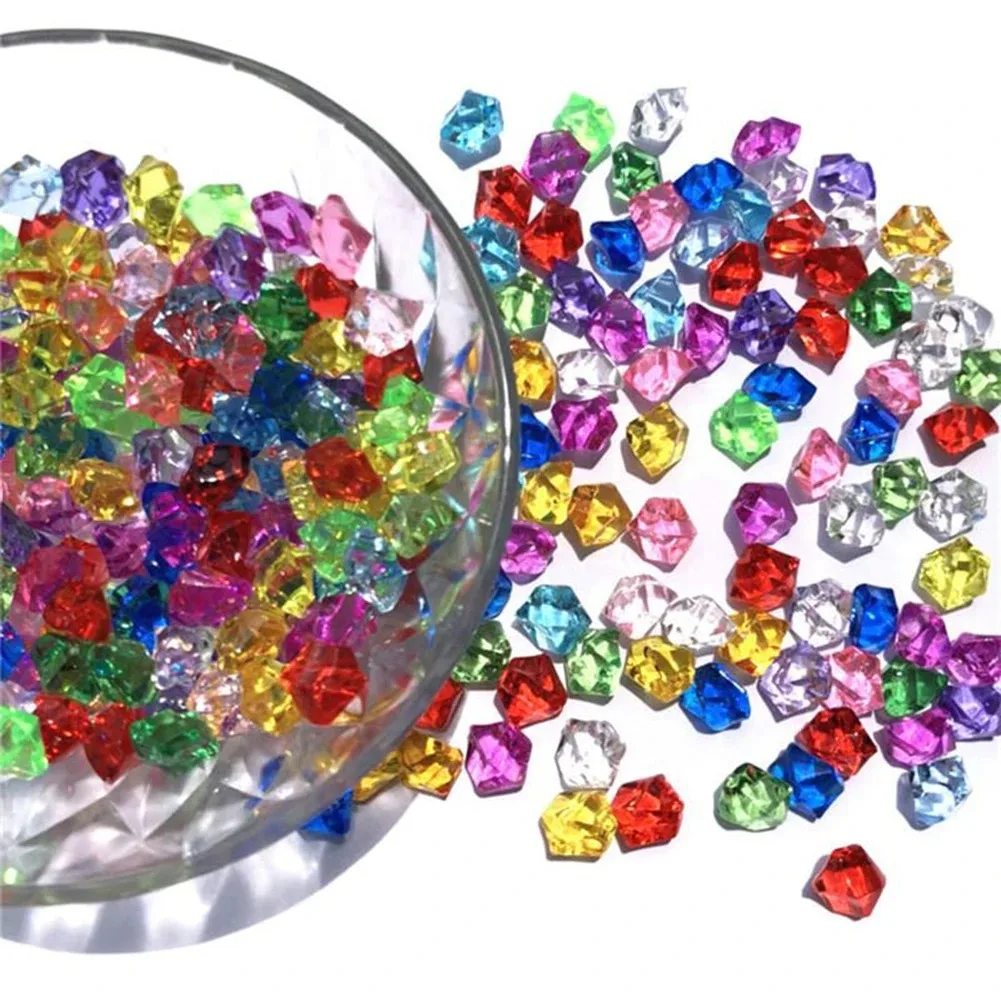 Sparkling Acrylic Crystal Gem Stones for Decorative Crafts and Events - 200 Pieces