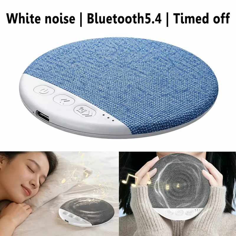 Ultra-Thin Bluetooth Speaker with Nature Sounds & White Noise