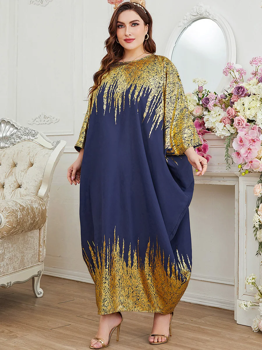 

New Summer Muslim Women Morocco Dress Dubai Turkey 2022 Abaya Long Robe Eid Vestidos Musulmane Femme Long Dresses for Women