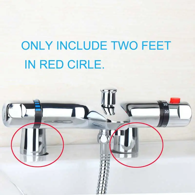 spare part for bath tub faucet two feet for bathtub shower faucet 2