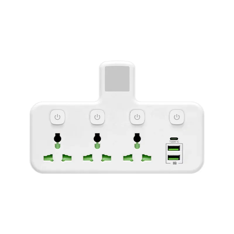 Electrical socket power strip power socket plug adapter power plug adapter US plug Ac outlet power strip multiprise wall socket universal network filter with Usb Cherger separate switch adapter