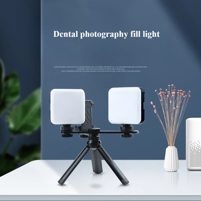 Dental oral Mobile Photography LED Light Phone Fill Light the Mouth Fill Light Aplly for Macro, Nail, Dental, Makeup Photography