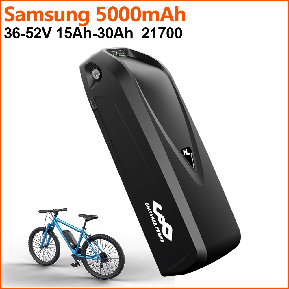 Аккумулятор для электровелосипеда Samsung 50E Hailong 36 в 52 48 В 20 Ач 15 25 30 21700 Вт 1500 1000 750 500 |