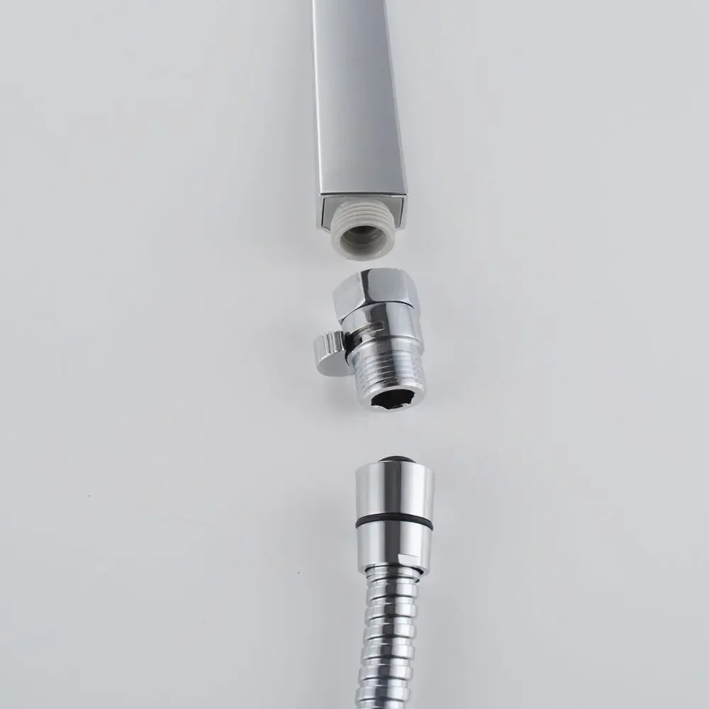 Shower Diverter Valve Solid Brass Shut Off Valve for Hand Shower or Head