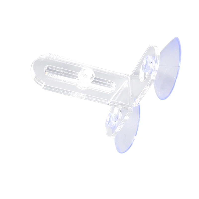 5 Pieces Aquarium Divider Clips with Suction Cups Transparent Acrylic Fish for Tank Separating Plate Holder Easy to Inst aquarium clip holders aquarium divider board