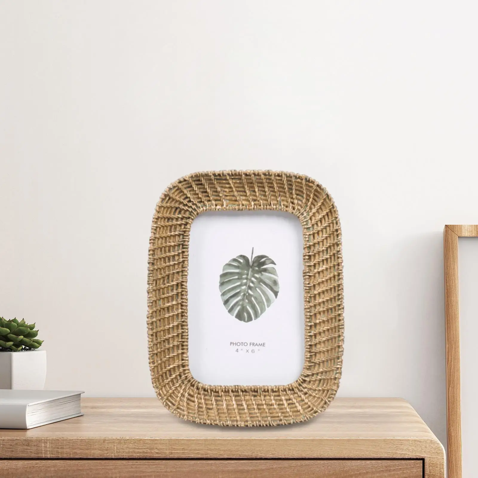 Picture Frame Photo Frame Tabletop Photo Holder for Bedroom Entrance Office Decoration