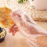 100Pcs Disposable Transparent Gloves