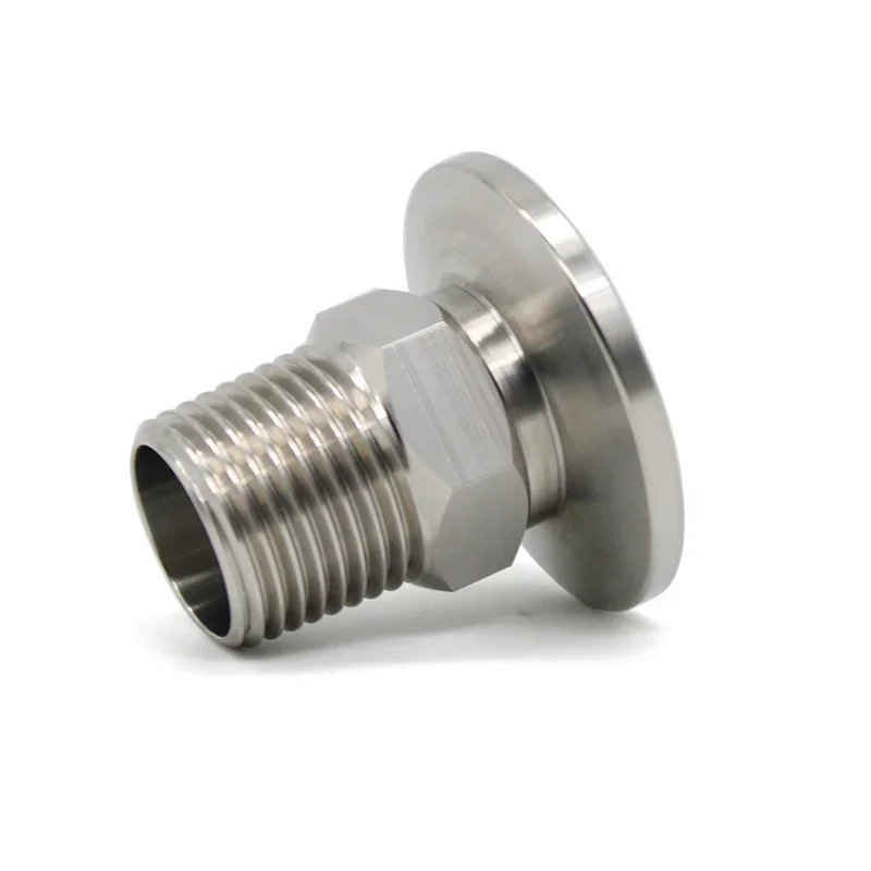 

1/8" 1/4" 3/8" 1/2" 3/4" 1" 1-1/4" 1-1/2" 2" BSP Male Thread KF16 KF25 KF40 KF50 304 Stainless Steel KF Vacuum Hex Pipe Fitting