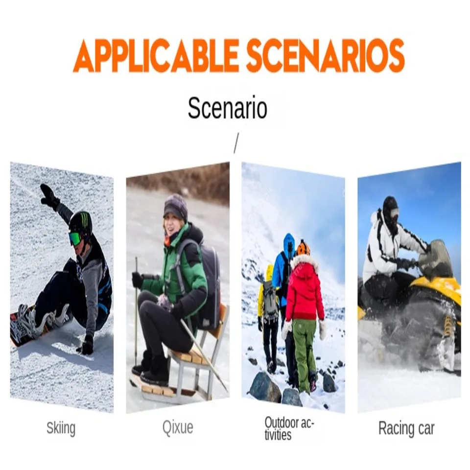 Guanti Da Sci Termici Uomo Donna - Impermeabili, Touchscreen, Antiscivolo Per -40&deg;C