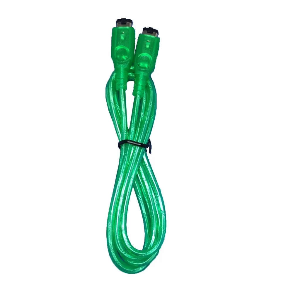 

100pcs 1.2m 2 Two Players Link Connection Cable for Gameboy Advance for GBA SP Consoles Connect Cable Cord Green