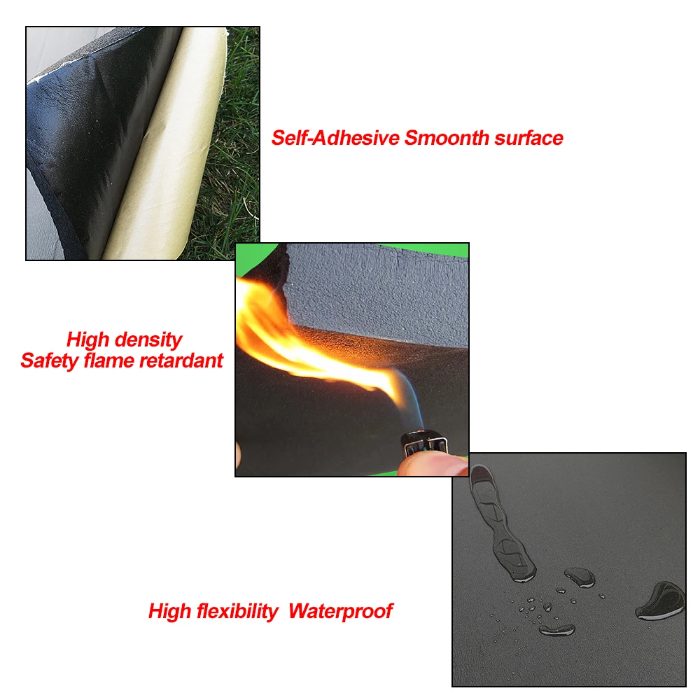 Self-Adhesive High-Density Acoustic Soundproofing Panel