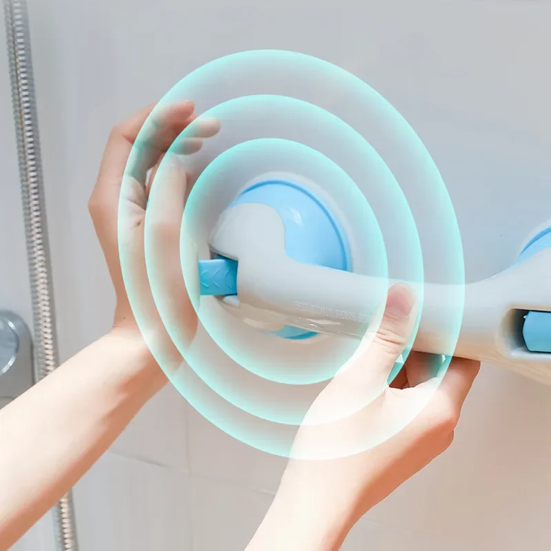 Bathroom Handrails Toilet Suction Cup No Drilling Required Elderly Child Safety Rail Installed On Bath Tub shower grab bars