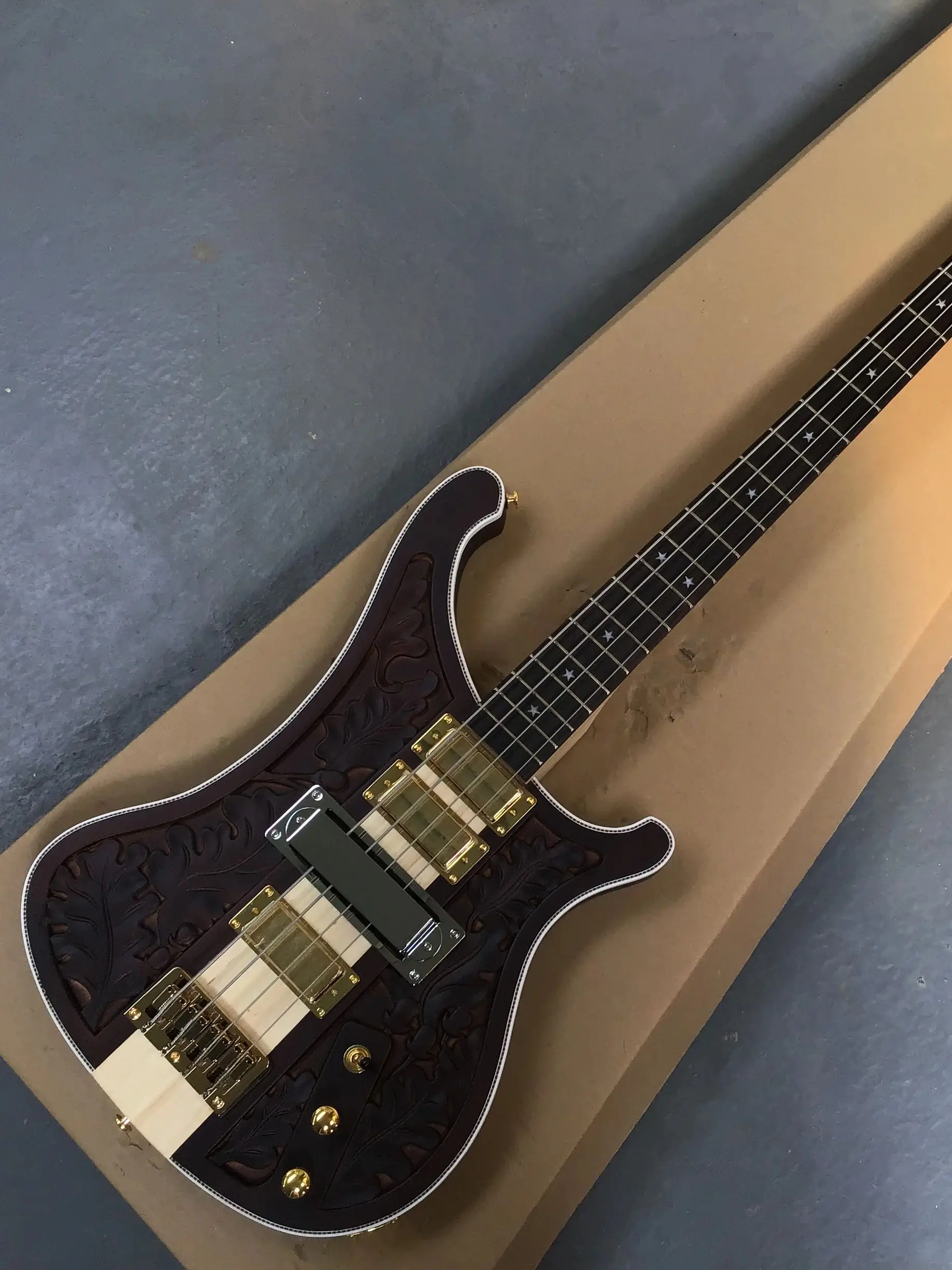 guitar factory High quality 4 string Electric bass, Wood