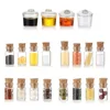 4Pcs 1:12 Dollhouse Miniature Foods Accessories Mini Glass Seasoning Jar Bottle Simulation Kitchen Food Model Toys 1