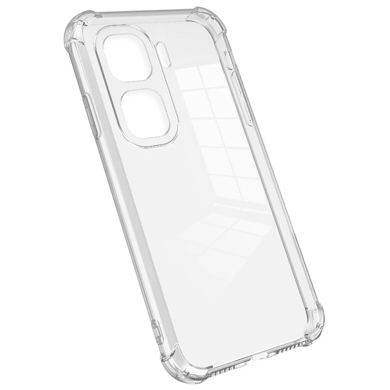 Enhanced Product Title:  
Premium Transparent Silicone Shockproof Case