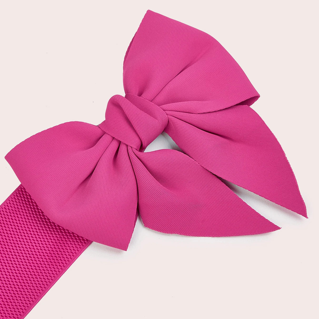 Women Stretch Waist Belt Straps Elegant Wide Side Waistband Large Bow Elastic Belts For Girls Dress Coat Cummerbunds Corset