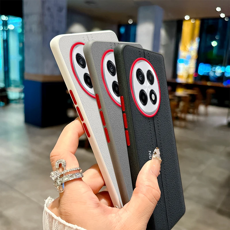 Luxury PU Leather Skin Fashion Protective Back Cover Case