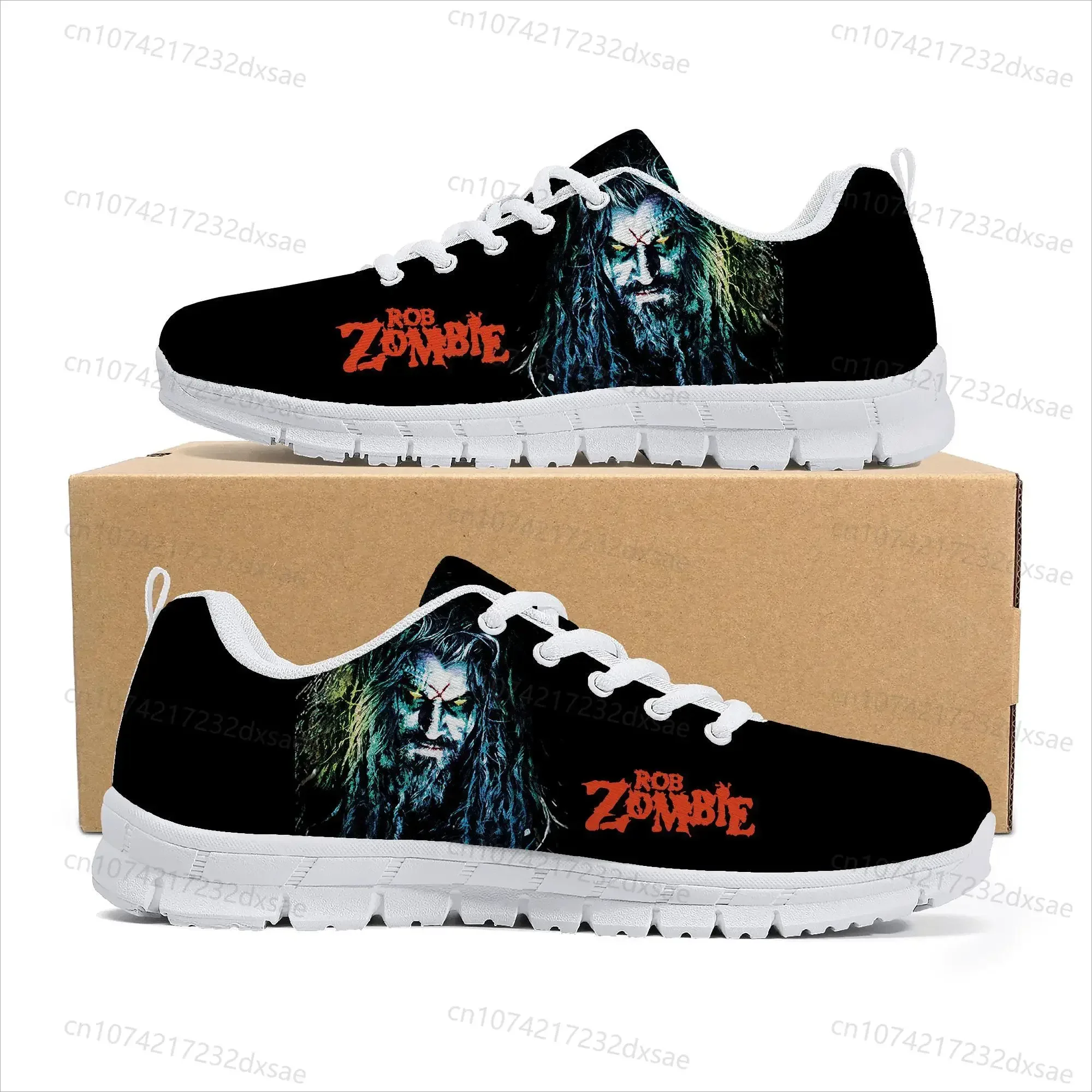 Rob Zombie Rock Singer Sports Shoes Mens Womens Teenager Kids Children Sneakers Casual Custom Shoes High Quality Couple Shoes