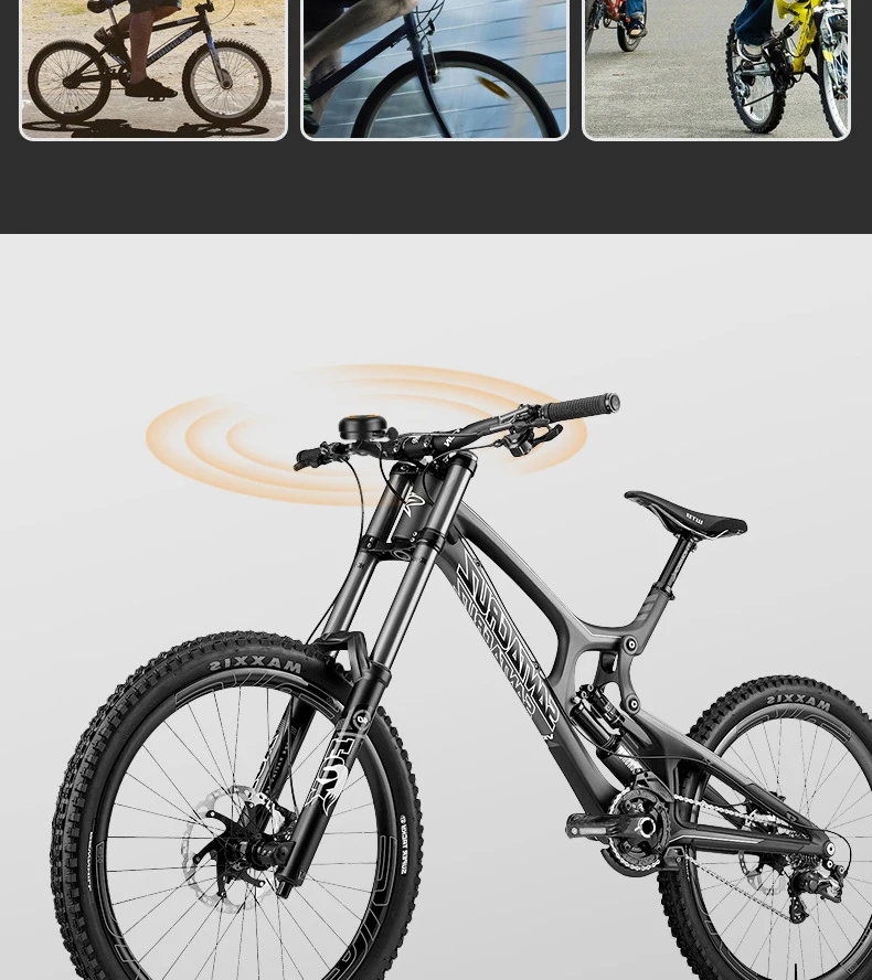 Description Picture 6 of itemBicycle Bells Super Loud Mountain Bike Bells Road Bike Horns Car Bells Bicycle Accessories Equipment Handlebar Bells Bike Rings