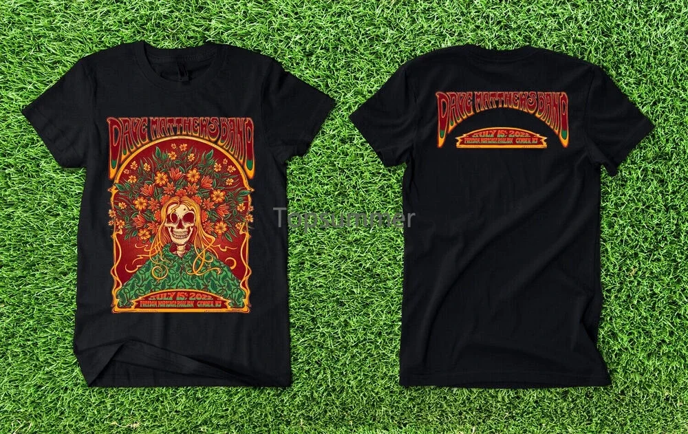 

Dave Matthews Band Camden Mj Fredom Nortgage Pavilion July 15 2022 T Shirt