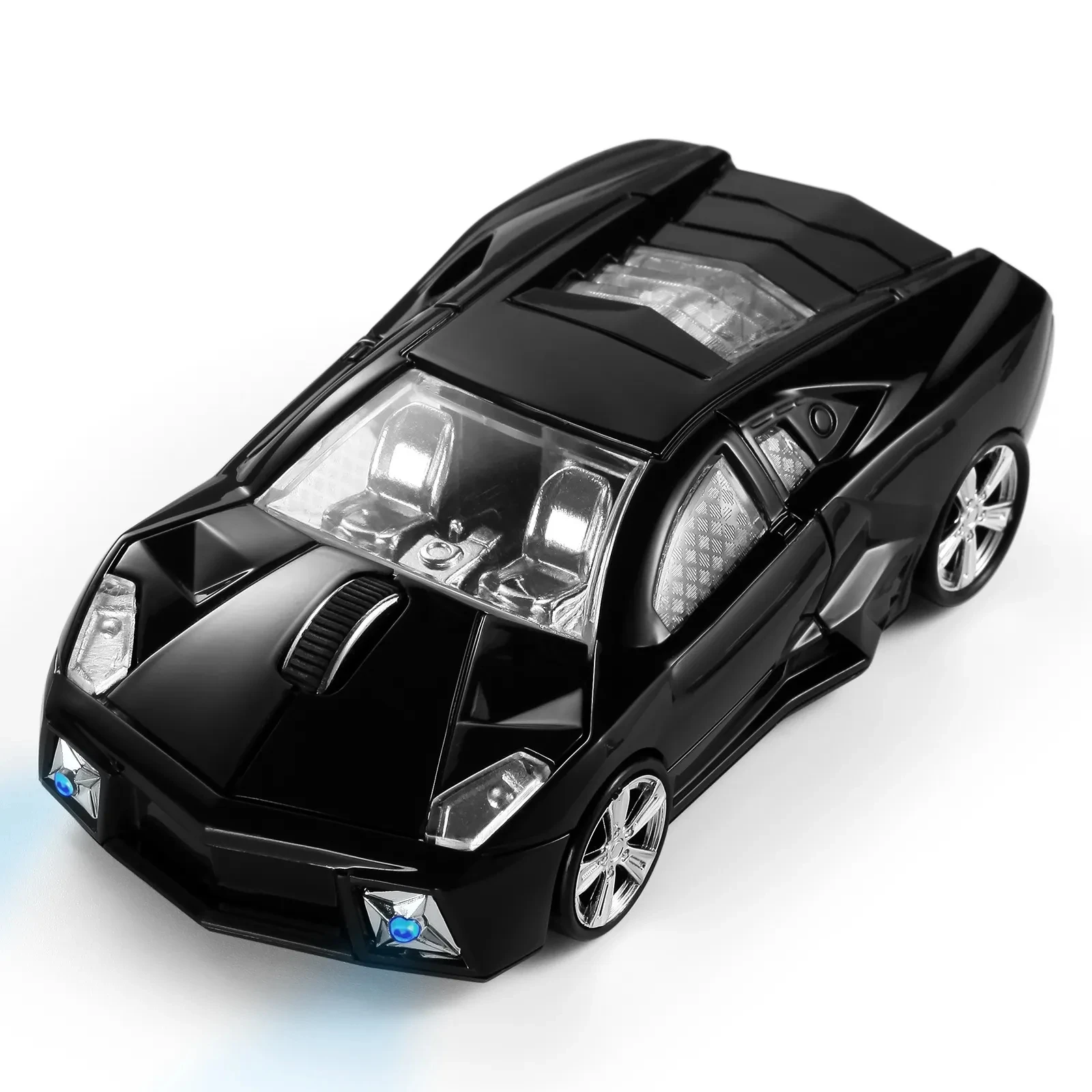 Estilo do Carro Mouse sem Fio Modelo de Carro Esportivo Adequado para Computadores e Laptops Ratos Gaming Presente Criativo - Imagem 4