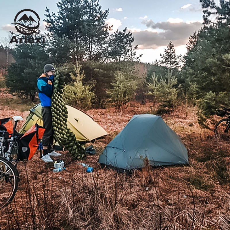 Camping Tent 15D Silicon Coated MSR Hubba Hubba NX style 1 Person Lightweight Ripstop waterproof ultralight 1 man