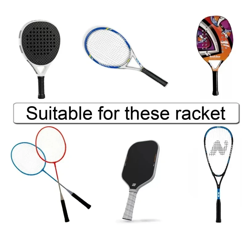 Enhanced Shock-Absorbent Anti-Slip Sport Grip Tape with Sweatband for Racket Sports and Equipment