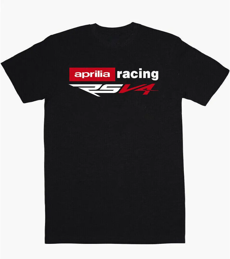 Aprilia Tuono V4 1100 T-Shirt Con Logo Di Fabbrica Sz S M L Xl Xxl