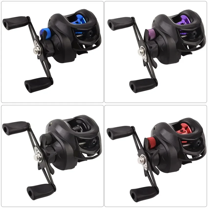 Rechargeable 7.2:1 Digital Fishing Baitcasting Reel w/ Accurate