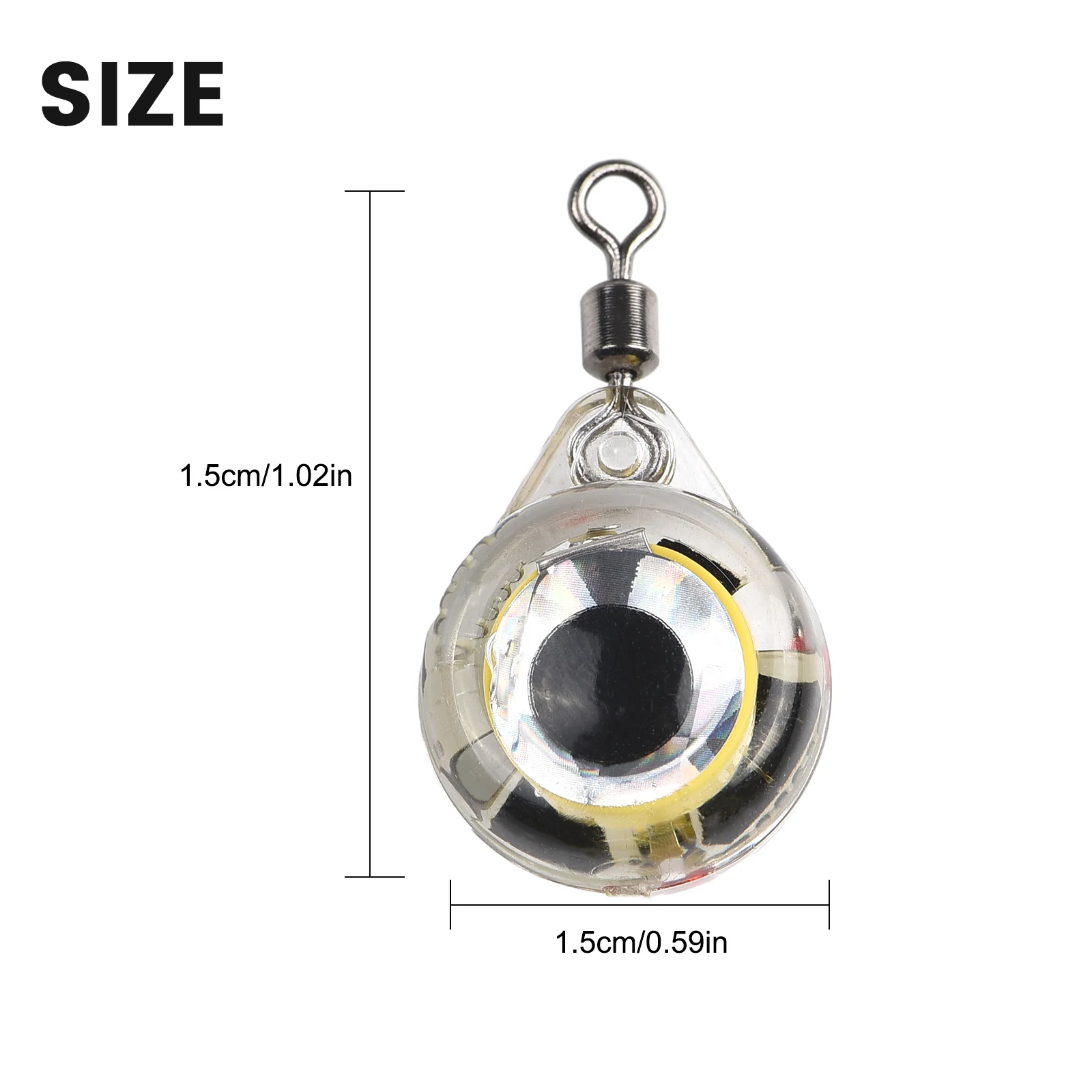 

Fish Lamp Fish Light Lure Lights Enhanced Fish Eye Lure Light Long lasting LED Attractor with Large Radiation Range