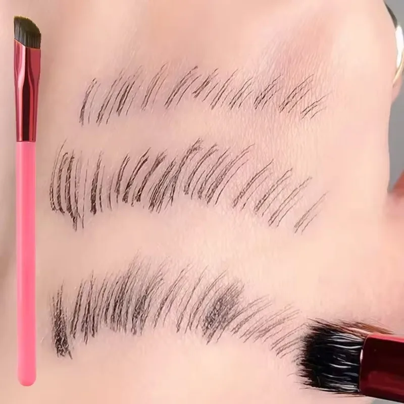 1 PC Wild Eyebrow Brushes Square Stereoscopic Painting Hairline Eyebrow Paste Artifact Multifunction Eyebrow Brushes Makeup Tool