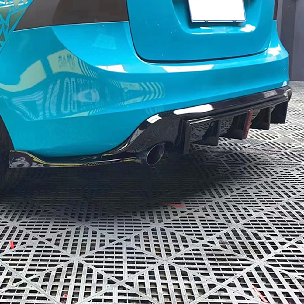 자동차 리어 범퍼 디퓨저 립 스플리터 에이프런 바디 키트, 볼보 S60 V60 세단용, 4 문짝 2014 15 16 17 18, 외부 튜닝 액세서리