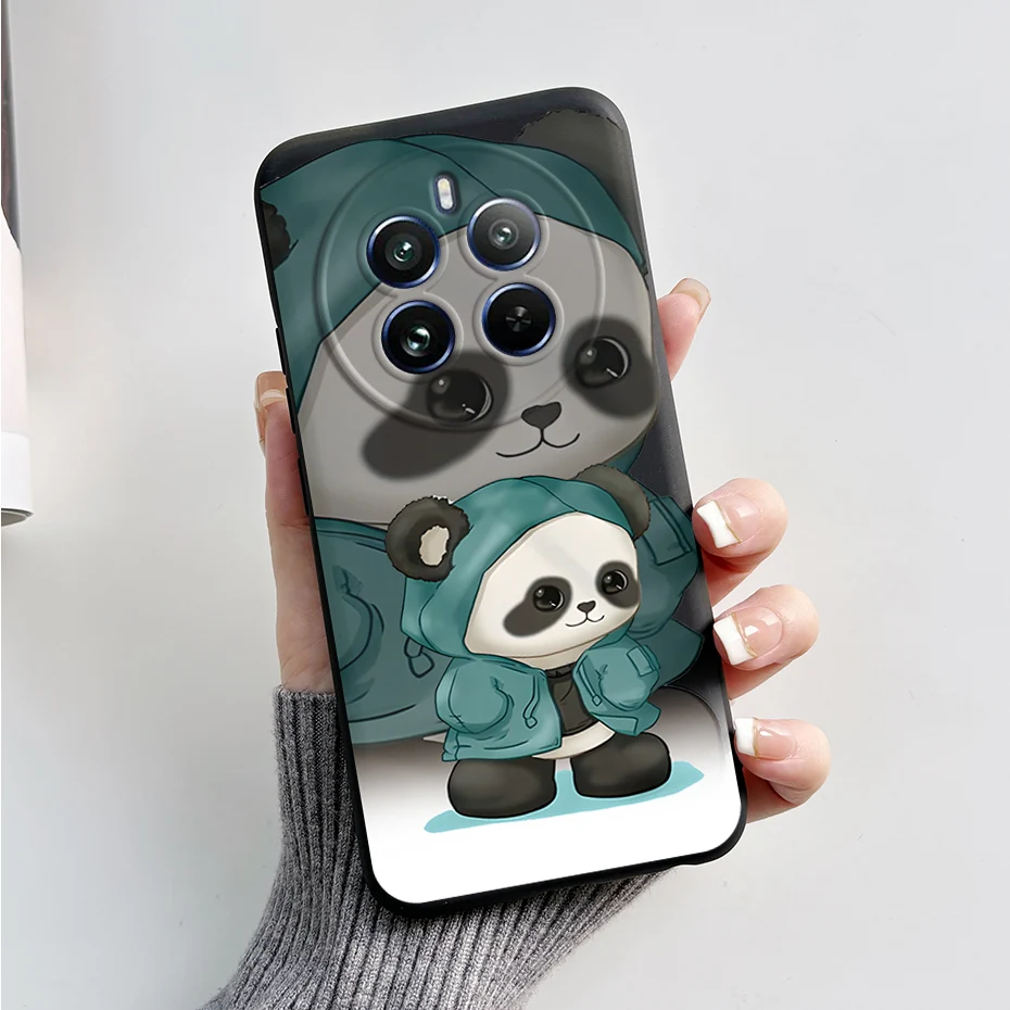 Cute Rabbit & Panda Matte Soft Protective Phone Case -