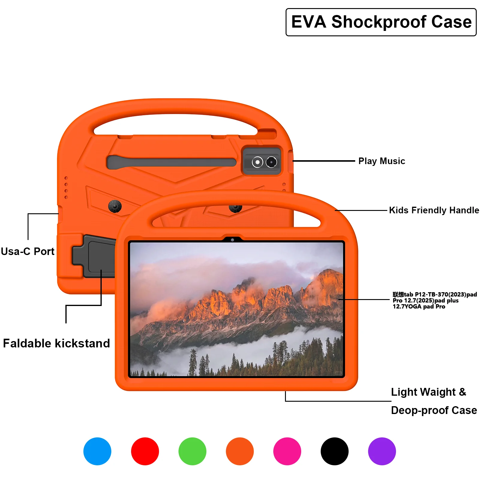Universal EVA Protective Tablet Case - Premium Cover