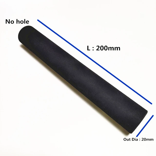 1PCS Black Color EVA Foam Fishing Rod Grips DIY Fishing Rod Repair