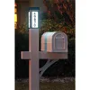 Aluminum Mailboxes for Outside with Post and Solar Mailbox Light for Easy Navigation,Mailbox and Post Combo Kit,Custom Mailboxes 1