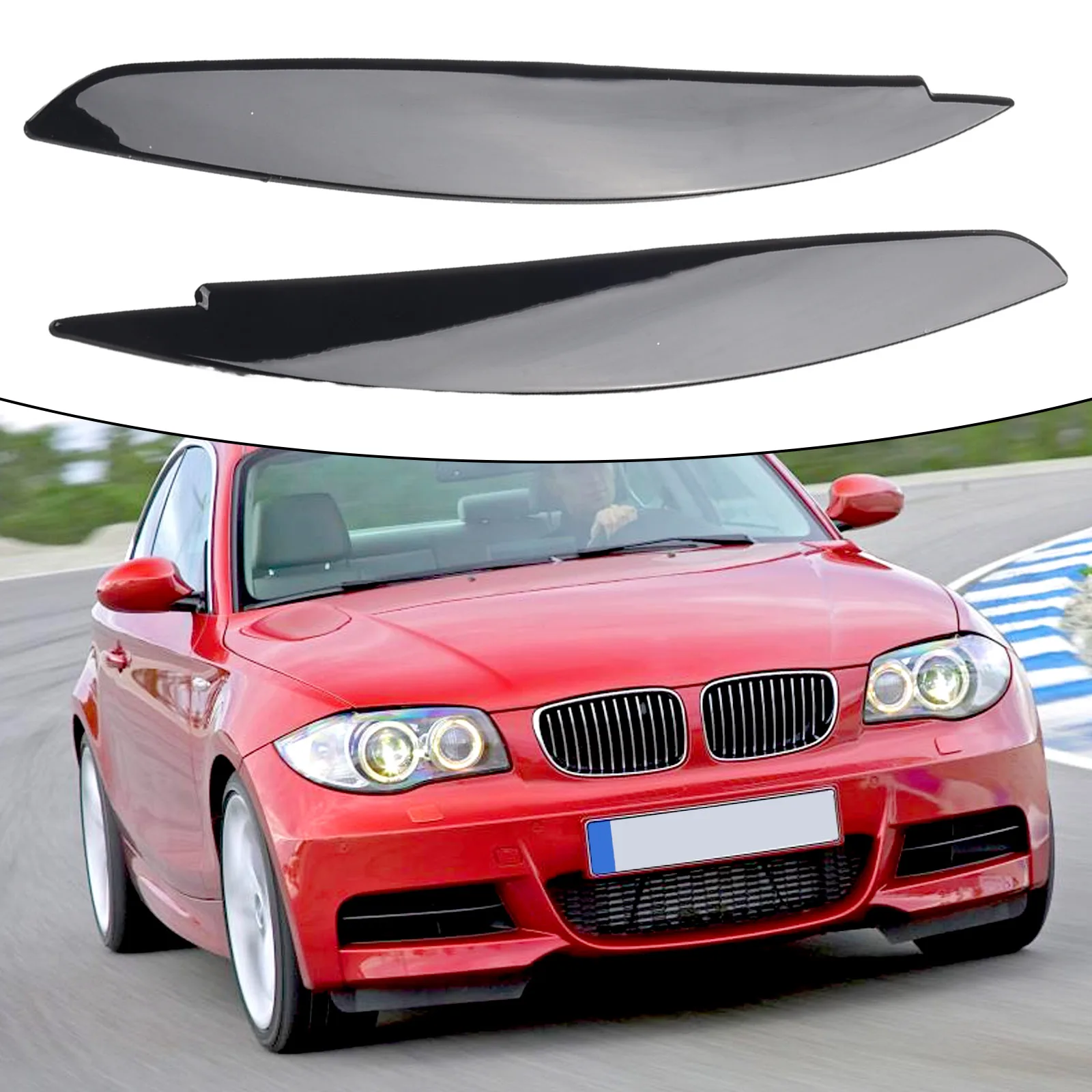 

2 шт., крышки для передних фар BMW 1 Series